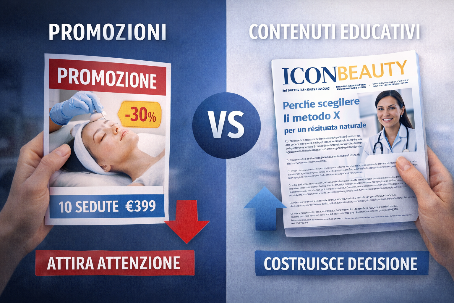 Perché i contenuti educativi vendono più delle promozioni