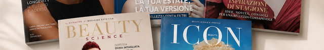 Magazine professionali Beauty Media Company per centri estetici e studi di medicina estetica