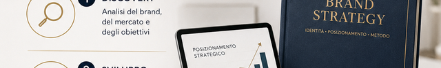 Brand Strategy di Beauty Media Company per professionisti di medicina estetica ed estetica avanzata, dedicata a identità, posizionamento e metodo.